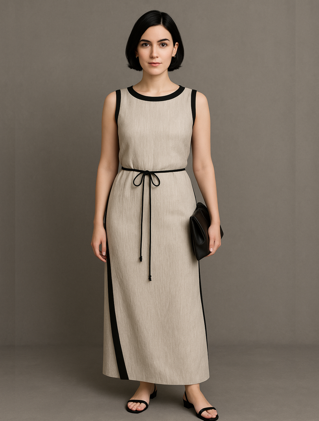 Vestido Longo Lin Esculté