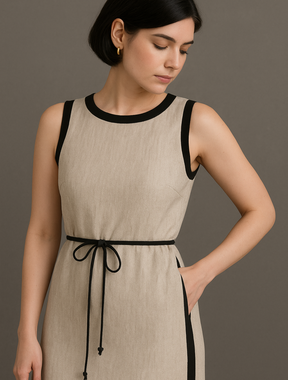 Vestido Longo Lin Esculté