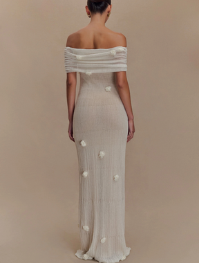 Vestido Longo Texturizado Liora