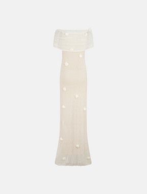 Vestido Longo Texturizado Liora