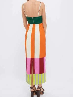 Vestido Maxi Multicolorida Martha