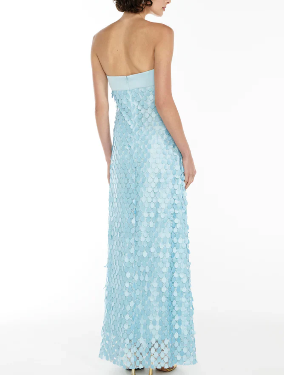 Vestido Midi Paetês Sirena