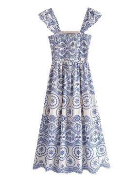 Vestido Maxi Estampado Laise Heloise