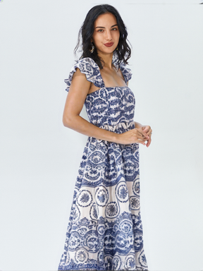 Vestido Maxi Estampado Laise Heloise