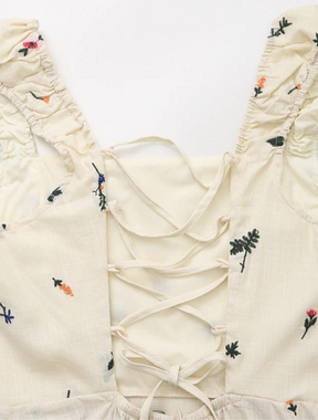 Vestido Midi de Linho Spindola