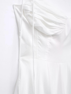 Vestido Longo com Babado Katherine