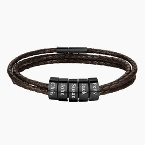 Pulseira de Couro Personalizada™ - Executive