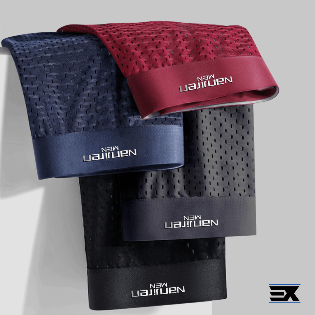 Cueca Mesh Antitranspirante - Tecido Confort Premium - COMPRE 4 LEVE 8 - Executive