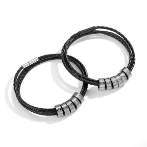 Pulseira de Couro Personalizada™ - Executive